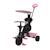 Tricycle  évolutif 4 en 1 dino métal Noir - rose 1 - vertbaudet enfant 