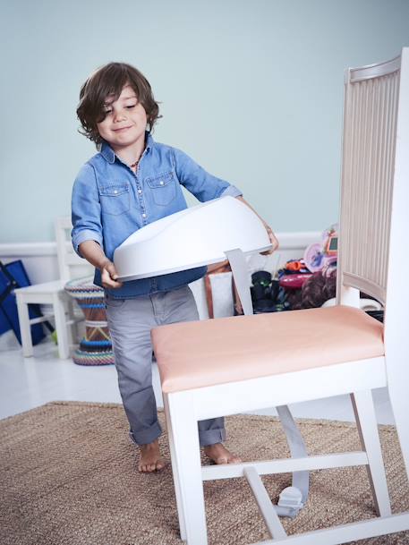 Rehausseur de chaise BabyBjörn blanc 5 - vertbaudet enfant 