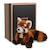 Peluche panda rouge 20 cm Marron 2 - vertbaudet enfant 