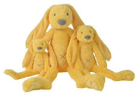 Peluche lapin richie 28 cm Jaune 2 - vertbaudet enfant 