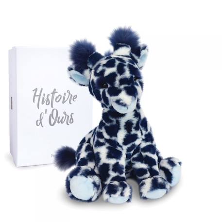 Peluche lisi la girafe bleue 30 cm Bleu 1 - vertbaudet enfant 
