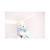 Doudou lapin mouchoir bleu boite fleur Bleu 4 - vertbaudet enfant 