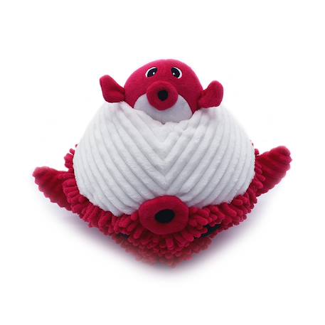 Peluche poisson globe et son bébé Rouge 4 - vertbaudet enfant 