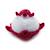 Peluche poisson globe et son bébé Rouge 4 - vertbaudet enfant 