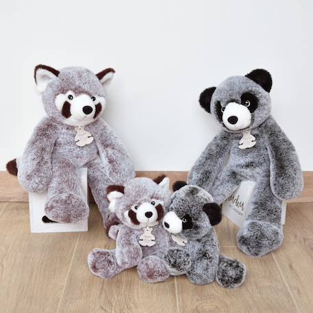 Peluche panda marron sweety mousse 25 cm Marron 3 - vertbaudet enfant 