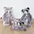 Peluche panda marron sweety mousse 25 cm Marron 3 - vertbaudet enfant 