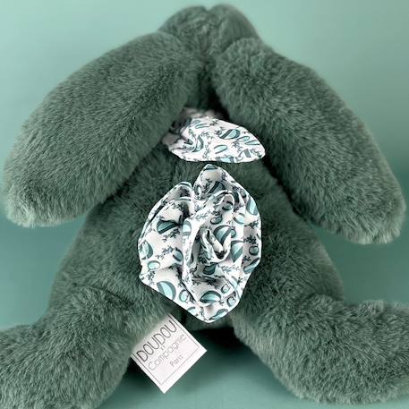 Peluche lapin vert sauge 25 cm Vert 2 - vertbaudet enfant 