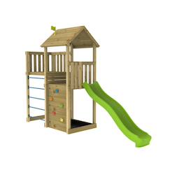 Jouet-Aire de jeux double plateforme clématite bois fsc®