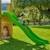 Aire de jeux double plateforme sarriette bois fsc® Marron - bleu - vert 5 - vertbaudet enfant 