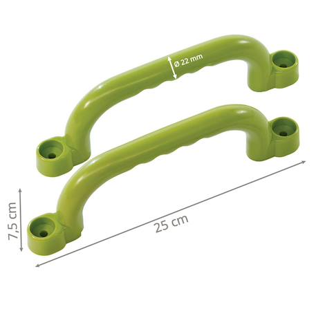 Kangui lot de 2 poignées pour structures de jeux Vert 4 - vertbaudet enfant 