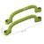 Kangui lot de 2 poignées pour structures de jeux Vert 4 - vertbaudet enfant 