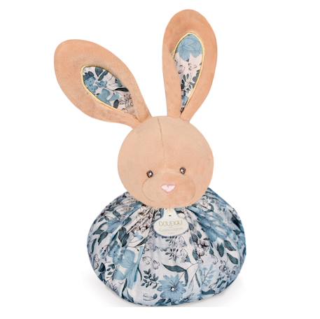Doudou boule lapin bleu Bleu 2 - vertbaudet enfant 