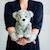 Peluche bouillotte léopard blanc Blanc 3 - vertbaudet enfant 