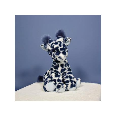 Peluche lisi la girafe bleue 30 cm Bleu 4 - vertbaudet enfant 