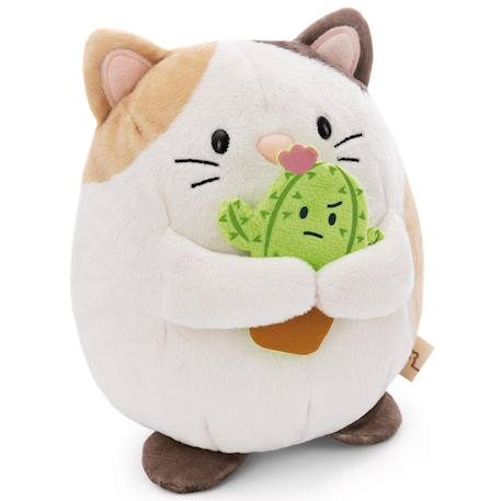 Peluche chat angy 27 cm Beige 1 - vertbaudet enfant 