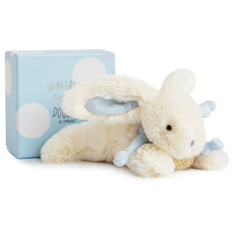 Peluche lapin bonbon 20 cm Bleu 1 - vertbaudet enfant 
