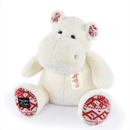 Peluche hippo hip chic blanc 40 cm Blanc 1 - vertbaudet enfant 