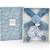 Doudou lapin 18 cm Bleu 2 - vertbaudet enfant 