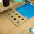 Table à rempoter mobile  bois fsc® Marron - bleu - noir 3 - vertbaudet enfant 