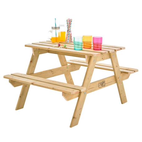 Table pique-nique pour enfant forestiere bois fsc® Marron 3 - vertbaudet enfant 