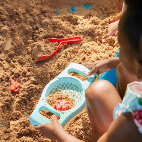 Kit d'acessoires pour bac à sable explorateur plastique Bleu - rouge - jaune 2 - vertbaudet enfant 
