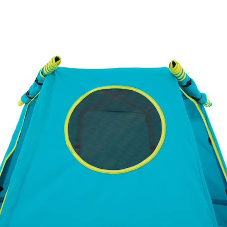 Aire de jeux évolutive portique explorer tour métal h201cm Bleu 6 - vertbaudet enfant 