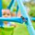 Portique fauteuil bébé pliant  métal h129cm Bleu - vert 6 - vertbaudet enfant 