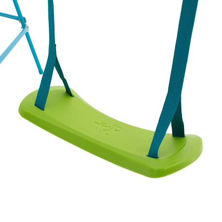 Aire de jeux évolutive panier de basket explorer tour métal h246cm Bleu - vert 3 - vertbaudet enfant 
