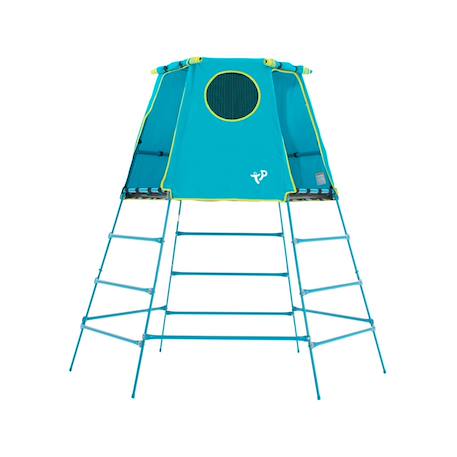 Aire de jeux évolutive explorer tour métal h201cm Bleu 1 - vertbaudet enfant 