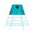 Aire de jeux évolutive explorer tour métal h201cm Bleu 1 - vertbaudet enfant 