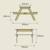 Table pique-nique pour enfant forestiere bois fsc® Marron 5 - vertbaudet enfant 