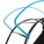 Balançoire tente avec structure ovni métal h201cm Bleu - noir 6 - vertbaudet enfant 