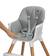 Bebeconfort chaise haute bébé abelia, design scandinave Mineral gray 3 - vertbaudet enfant 