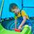 Aire de jeux évolutive toboggan explorer tour métal h201cm Bleu - vert 4 - vertbaudet enfant 