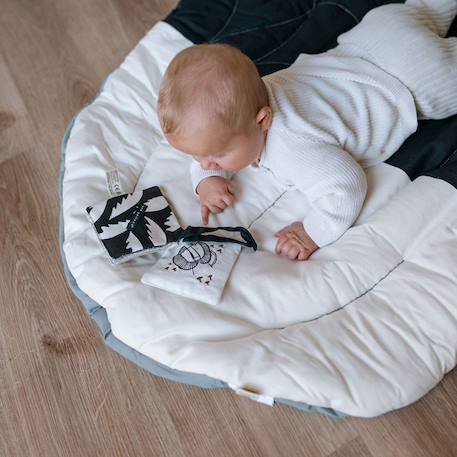Mon jouet à froisser et suspendre jungle Blanc 4 - vertbaudet enfant 