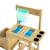 Table à rempoter pour enfant petit jardinier bois fsc® Marron - bleu - noir 3 - vertbaudet enfant 