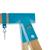 Portique balançoire nid amarante bois h243cm Marron - bleu - vert 3 - vertbaudet enfant 