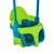 Aire de jeux portique fauteuil bébé kingswood bois fsc® Marron - bleu - vert 4 - vertbaudet enfant 