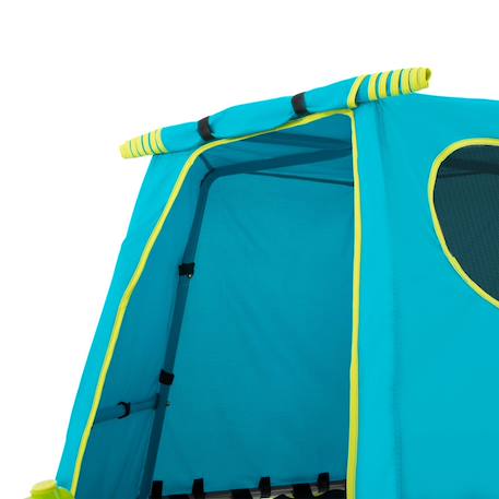 Aire de jeux évolutive portique explorer tour métal h201cm Bleu 5 - vertbaudet enfant 