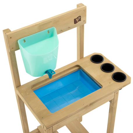 Table à rempoter pour enfant early fun bois fsc® Marron - bleu - noir 5 - vertbaudet enfant 