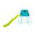 Aire de jeux évolutive toboggan explorer tour métal h201cm Bleu - vert 1 - vertbaudet enfant 