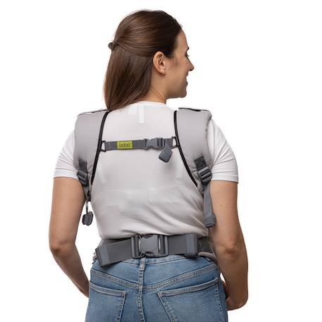Porte bébé boba x gris Gris clair 3 - vertbaudet enfant 