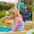 Bac à sable bateau pirate ahoy bois fsc® Marron - bleu 4 - vertbaudet enfant 