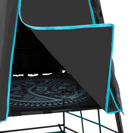 Aire de jeux évolutive piscine à balles explorer tour métal h201cm Bleu - noir 5 - vertbaudet enfant 