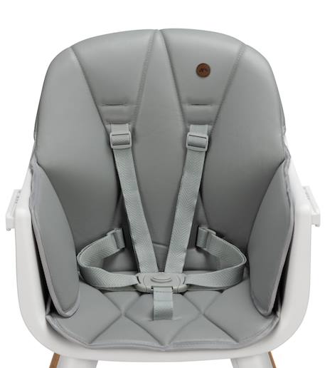 Bebeconfort chaise haute bébé abelia, design scandinave Mineral gray 4 - vertbaudet enfant 