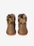 Boots déperlantes zippées fourrées bébé camel 5 - vertbaudet enfant 