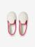 Chaussons élastiqués enfant fabriqués en France écru+rose imprimé 3 - vertbaudet enfant 
