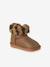 Boots déperlantes zippées fourrées bébé camel 2 - vertbaudet enfant 