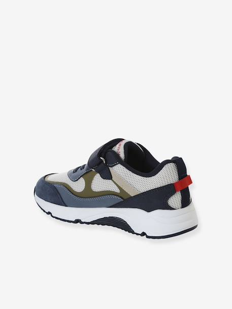Baskets enfant garçon synthétique lacets élastiqués et scratchs lot bleu 3 - vertbaudet enfant 