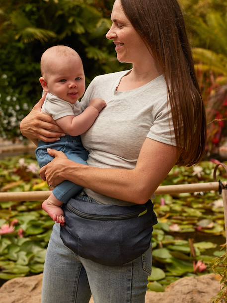 Porte-Bébé nomade Fold n Go - gris 5 - vertbaudet enfant 